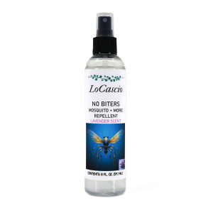 LOCASCIO-No Biters, Lavender Scent, 8 Fl Oz (Double the size)- 100% Natural, Deet Free