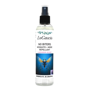 LOCASCIO-No Biters, Lavender Scent, 8 Fl Oz (Double the size)- 100% Natural, Deet Free